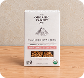 Organic Pantry Pink Himalayan Salt Flaxseed Crackers