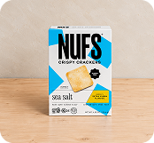Nufts Sea Salt  & Seed  Crackers - 4.25oz
